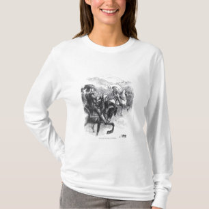 Camiseta Duque de Monmouth que avança em Taunton