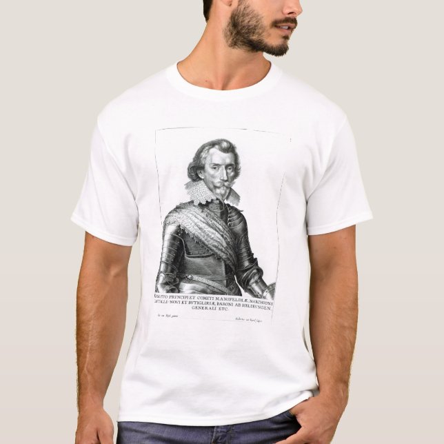 Camiseta Duque de William Cavendish ø de Newcastle (Frente)
