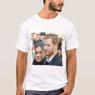 Camiseta Duque e Duquesa de Sussex Meghan Markle