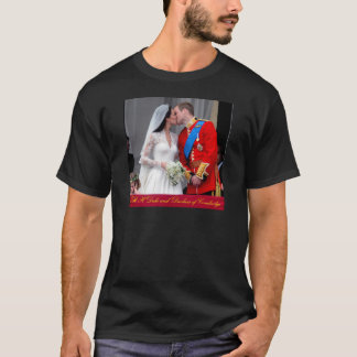 Camiseta Duque e Duquesa do Casamento Real de Cambridge