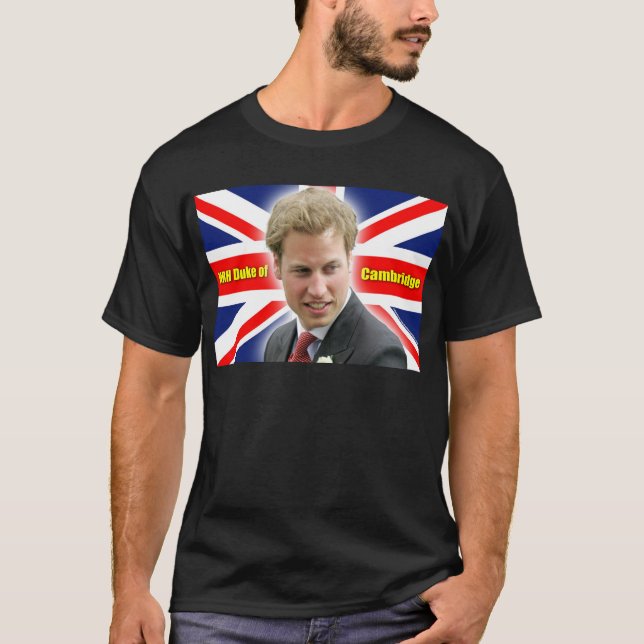 Camiseta Duque HRH de Cambridge - Incrível! (Frente)