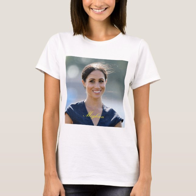 Camiseta Duquesa de Sussex Meghan Markle (Frente)