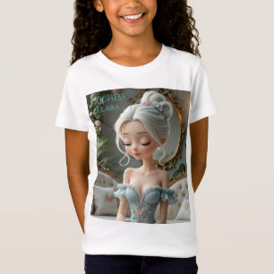 Camiseta Duquesa Elara: Elegância Graciosa