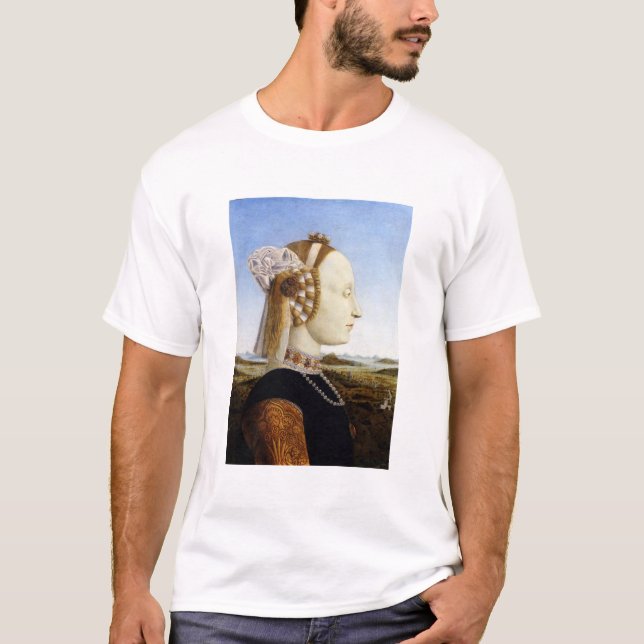 Camiseta Duquesa Urbino - Piero della Francesca (Frente)