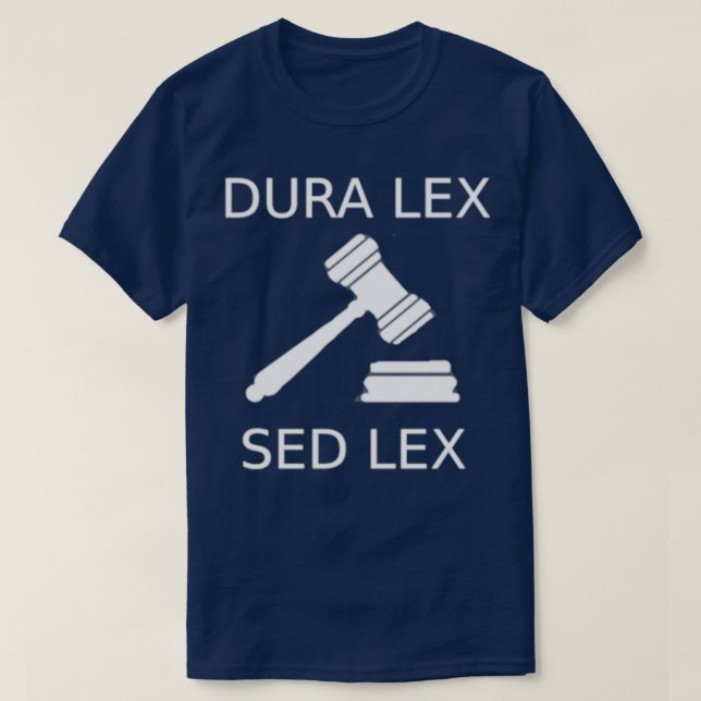 Camiseta Dura Lex Lex (Frente do Design)