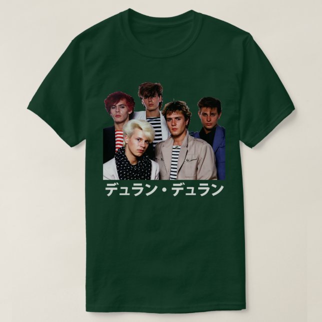 Camiseta Duran Duran Japonês (Frente do Design)