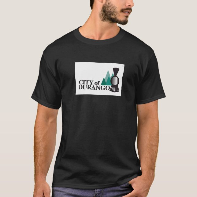 Camiseta Durango Colorado Flag (Frente)