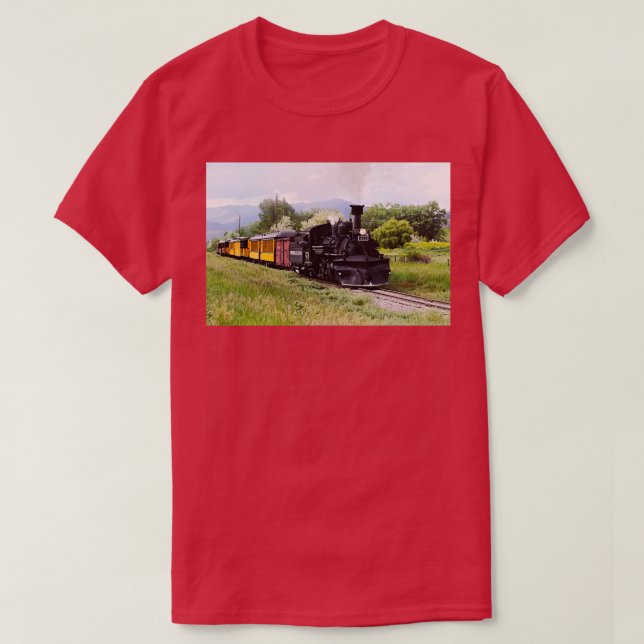 Camiseta Durango E Engenheiro Silverton Verificam O Track 1 (Frente do Design)