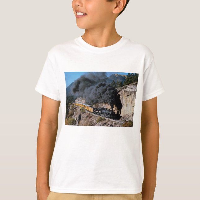 Camiseta Durango e estrada de ferro de Silverton, no. 481, (Frente)