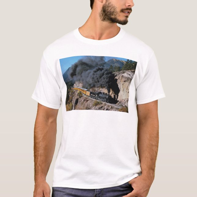 Camiseta Durango e estrada de ferro de Silverton, no. 481, (Frente)