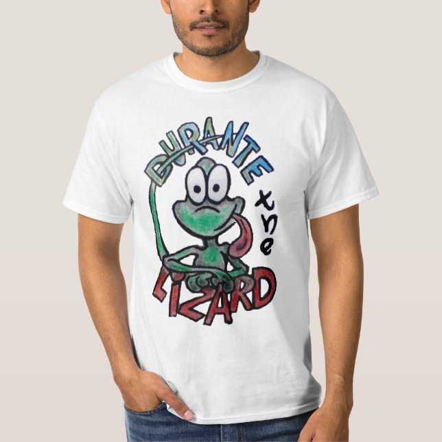 Camiseta Durante o t-shirt do lagarto (Frente)