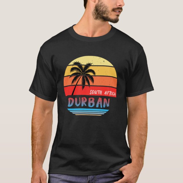 Camiseta Durban   Souvenir South Africa (Frente)