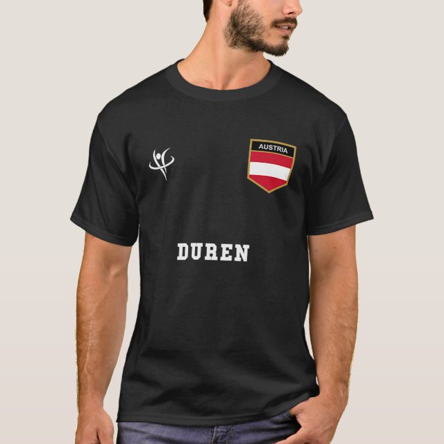 Camiseta DUREN Austria Vintage Sports (Frente)