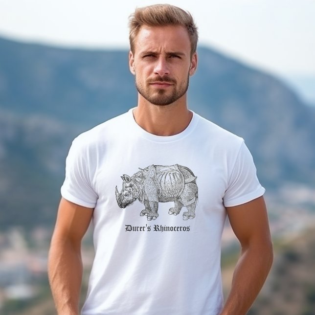 Camiseta Durer Rhino (Durer Rhino Tshirt)