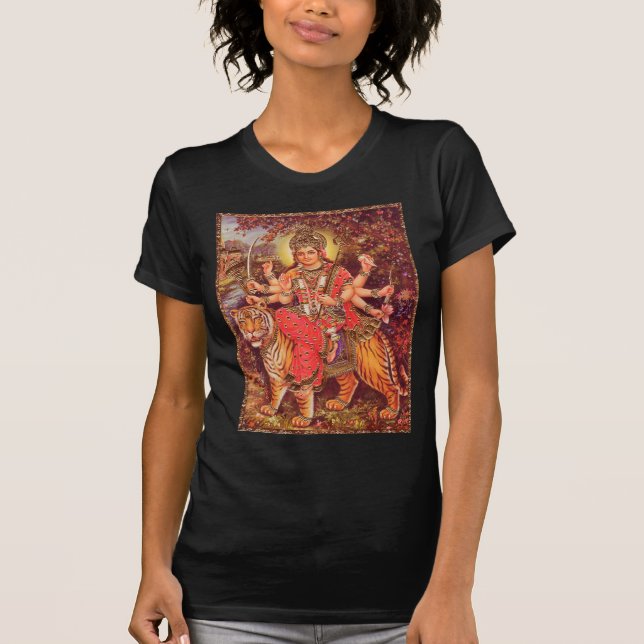 CAMISETA DURGA E O TIGRE (Frente)