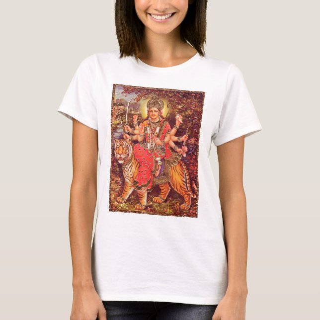 CAMISETA DURGA E O TIGRE (Frente)
