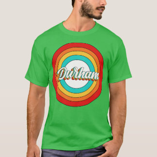 Camiseta Durham Name Shirt Vintage Durham Circle