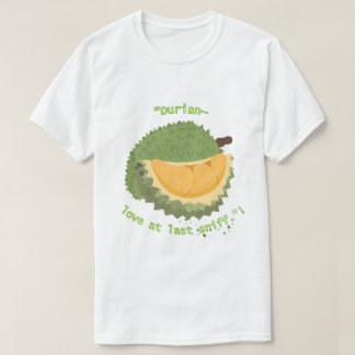 Camiseta Durian "Amor, enfim, cheira"