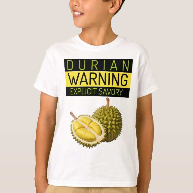 Camiseta Durian: Aviso: Tensura Explícita e Saborosa (Frente)