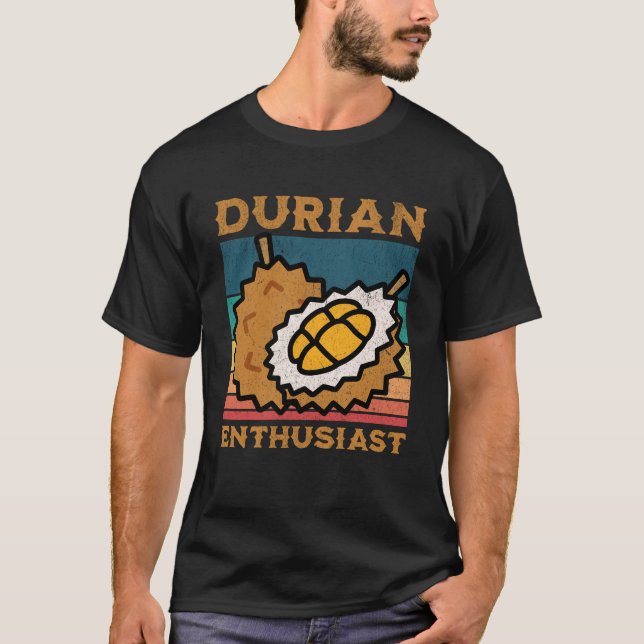 Camiseta Durian Entusiasta Funny Durian Lover (Frente)