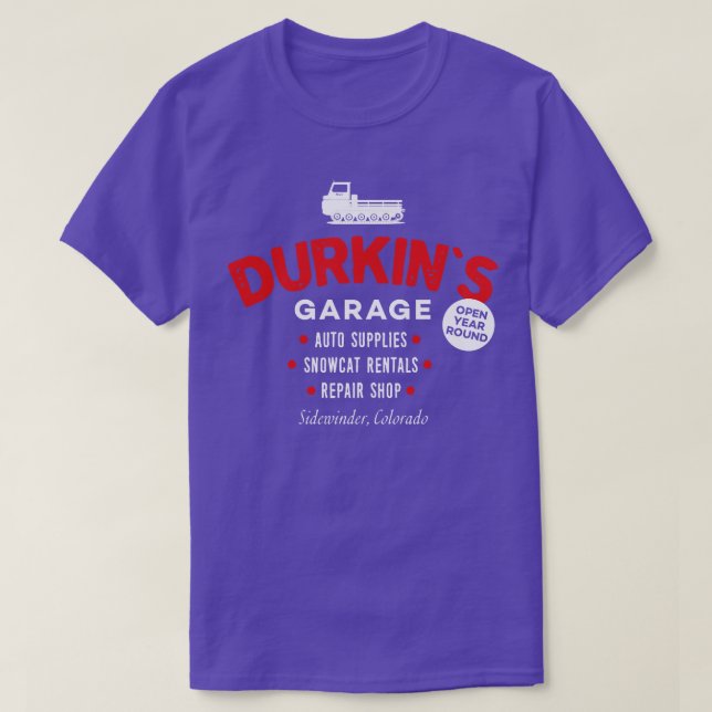 Camiseta Durkins Garage (Frente do Design)
