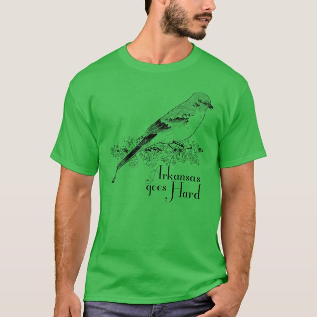 Camiseta Duro Arkansas Goes (Frente)
