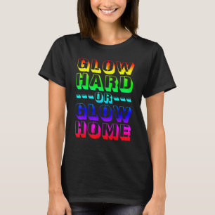 Camiseta Duro Brilhante De Festa Noturna