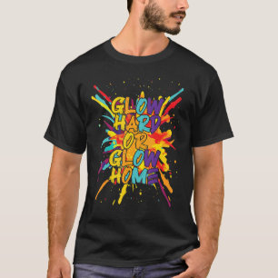 Camiseta Duro brilhante ou brilho doméstico 70s e festas 80