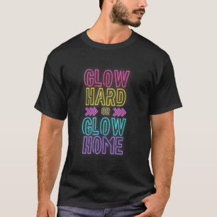 Camiseta Duro brilhante ou brilho em casa Meninas Meninos M