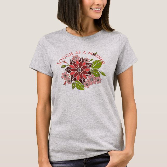Camiseta Duro como mãe (Frente)