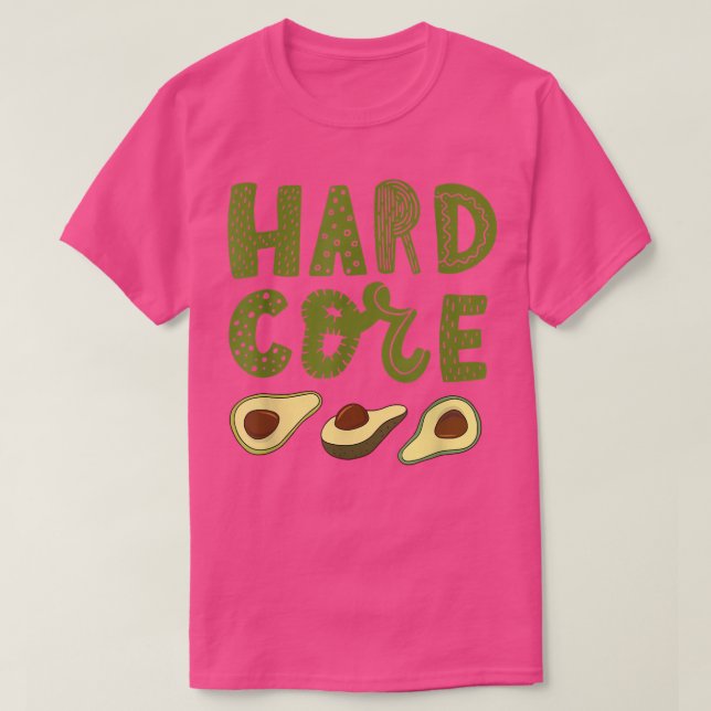 Camiseta Duro Core Avocado Funny (Frente do Design)