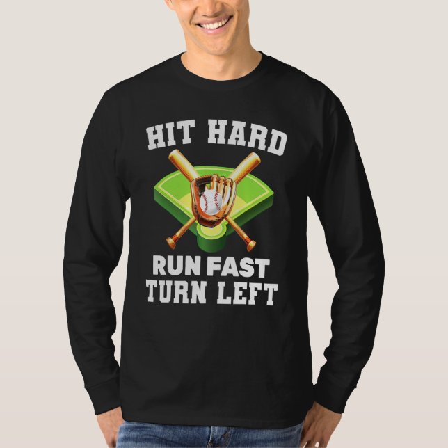 Camiseta Duro de Acertos de Bateria Executar Rápida Virar p (Frente)