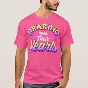 Camiseta Duro De Audição Imparou O Surdo Surdo E Assustou C