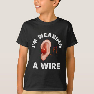 Camiseta Duro de diversão auditiva de ASL Imparada Eu sou W