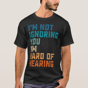 Camiseta Duro De Ouvir Idioma De Sinal Asl Sensibilização S