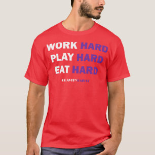 Camiseta Duro de Reprodução do Duro de Trabalho 1