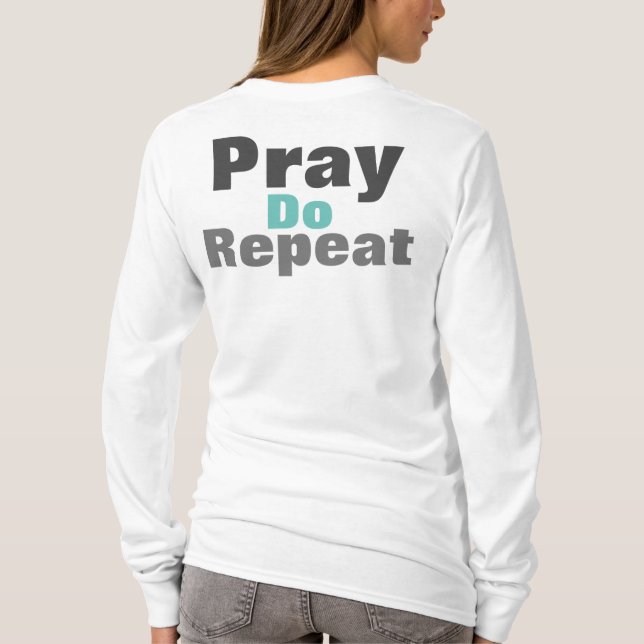 Camiseta Duro De Reze Frequentemente T-Shirt (Verso)