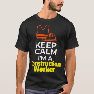 Camiseta Duro De Trabalho De Construção Coletor De Seguranç