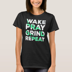 Camiseta Duro de Trabalho Repetição de Graus de acordar Tor