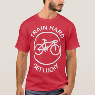 Camiseta Duro de trem tem sorte MTB Engraçado