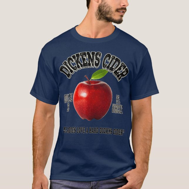 Camiseta Duro DICKENS APPLE CIDER Premium (Frente)