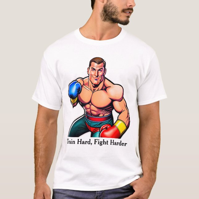 Camiseta Duro do comboio - Camisa-T in a box (Frente)