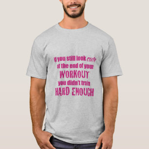 Camiseta duro do trem bastante