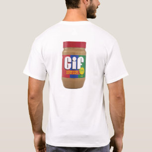 Camiseta Duro GIF Manteiga de amendoim G