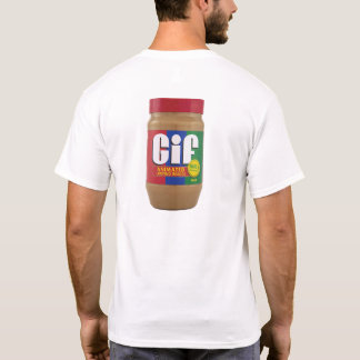 Camiseta Duro GIF Manteiga de amendoim G
