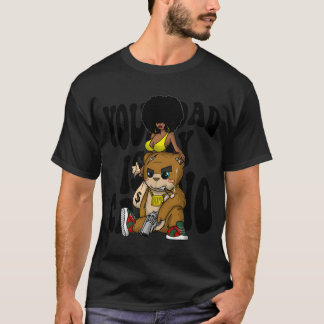 Camiseta Duro Hip Hop Teddy Bear Gangster Rap Hustle Obter 