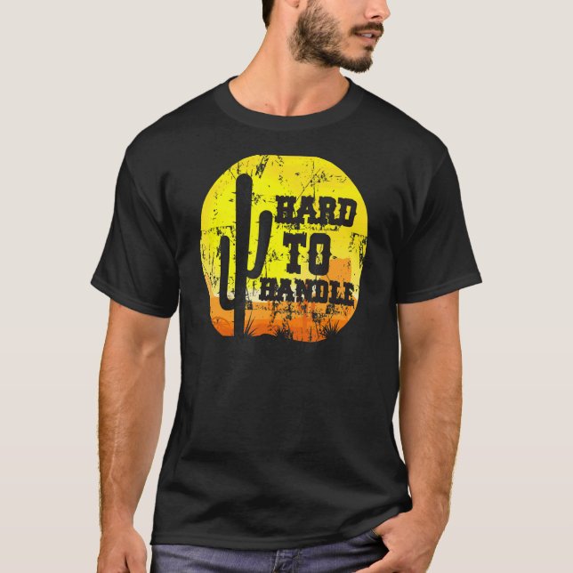 Camiseta Duro Para Processar Potes De Plantas Cactus Cactus (Frente)