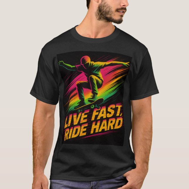 CAMISETA DURO RÁPIDO, RAIO (Frente)