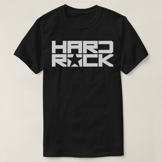 Camiseta duro rock bold design (Frente do Design)