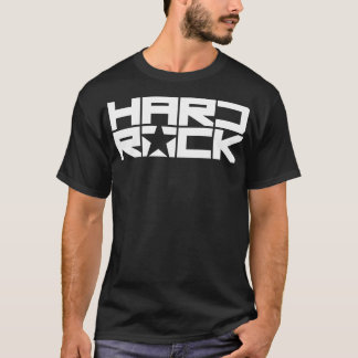 Camiseta duro rock bold design